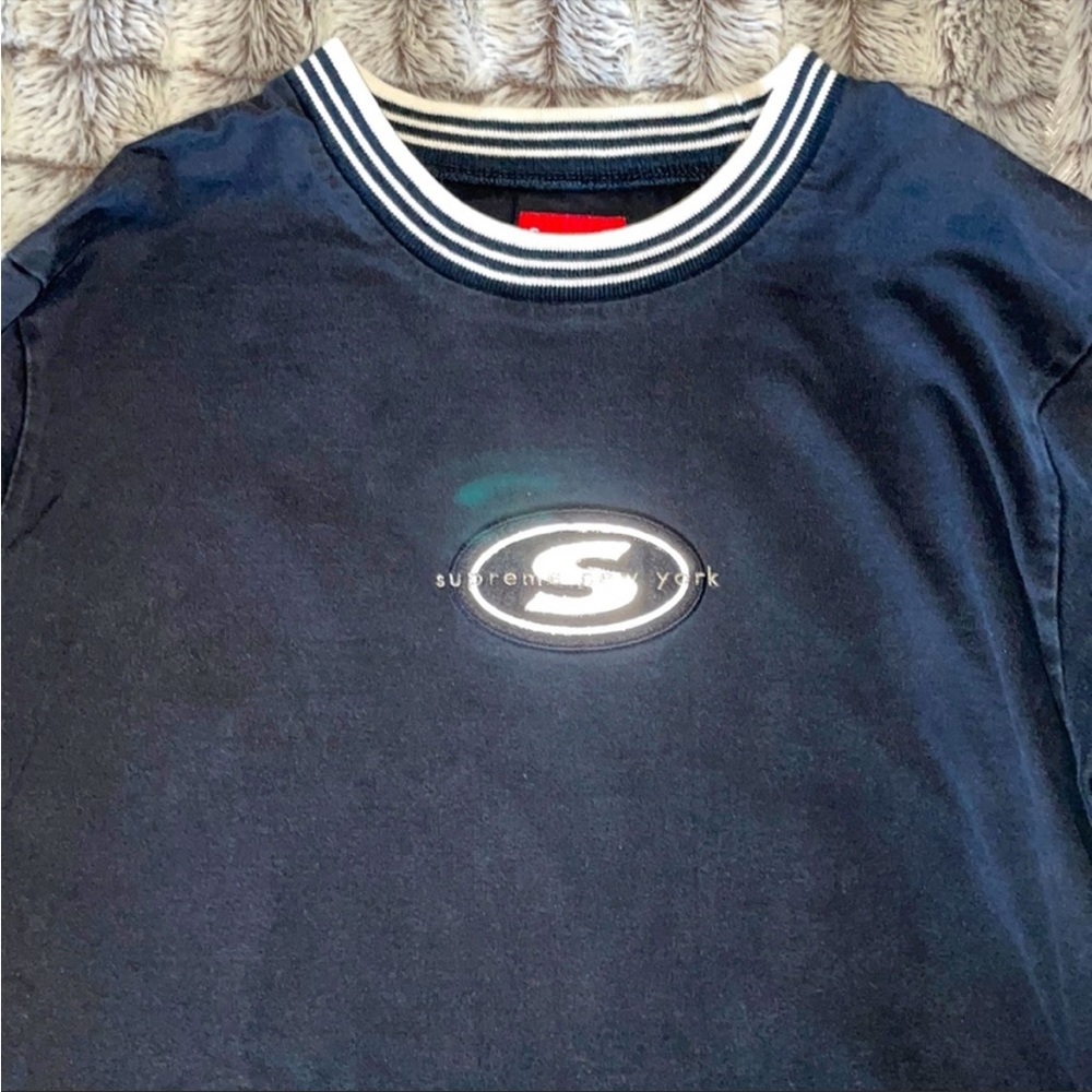 Supreme Striped Long-sleeve Shirt